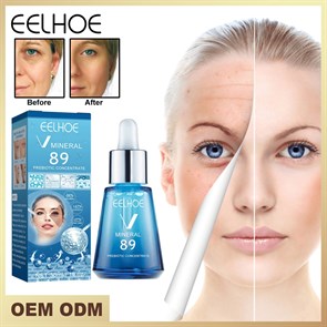 EELHOE v89 Probiotic Concentrated Anti Wrinkle Serum Essence Разбавляет линии вокруг глаз и морщины Увлажняет и укрепляет кожу